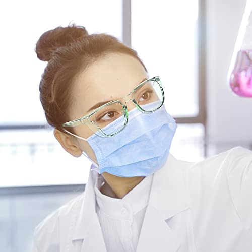 Safety Glasses Anti-Fog Goggles Protective Eyewear Anti Blue Light Protection Glasses For Women And Men - color: Green