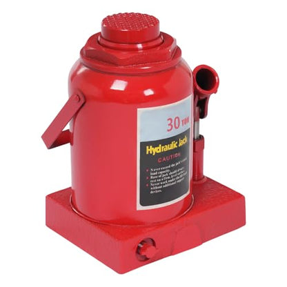 30T/66138lbs Heavy Duty Hydraulic Cylinder Jack, Stubby Low Profile Welded Jack, Air Hydraulic Bottle Jack, Manual Jack, Tire Repair Lift Tool for Lifting Cars,Trucks,Heavy Duty Machinery
