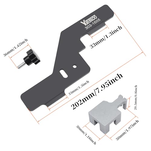 Camshaft Alignment Timing Kit Compatible with Ford 2.0L 2.3L EcoBoost 2019+ | Includes Crank Sensor Alignment Tool Crank Locking Tool, Replaces 303-1685 303-1521 303-748 - size: 4pcs