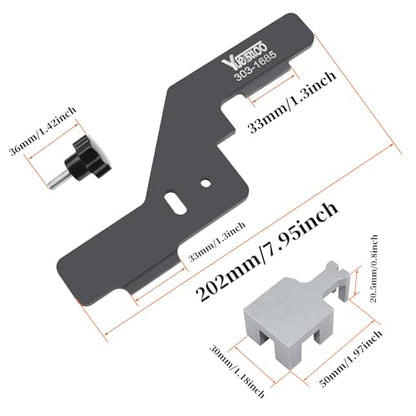 Camshaft Alignment Timing Kit Compatible with Ford 2.0L 2.3L EcoBoost 2019+ | Includes Crank Sensor Alignment Tool Crank Locking Tool, Replaces 303-1685 303-1521 303-748 - size: 4pcs
