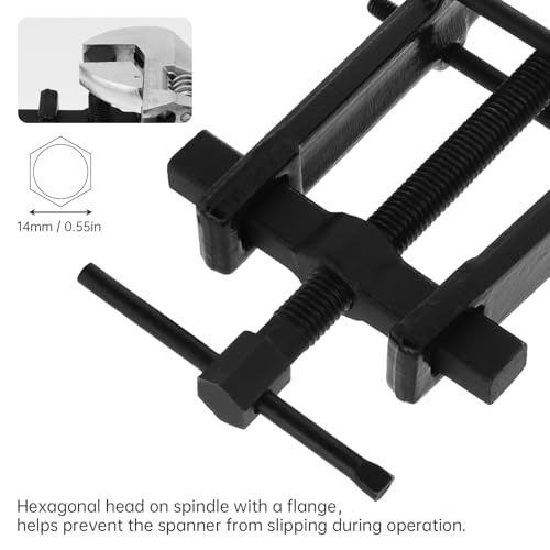 Two Jaw Bearing Puller, Adjustable 2 Jaws Gear Remover Tool, Puller Kit for Bearing, Gears, Pulley, Flywheel, Motorcycle, Car (8 inch) - size: 8 inch