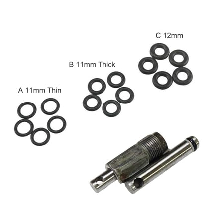 15 Pack Hydraulic Bottle Jack O Ring Kit Replacement Nitrile Rubber O Ring Seal Kit Non Leaking Oil Sealing Gasket for Automotive Muti-Directional Welded Bottle Jack Horizontal Bottle Jacks
