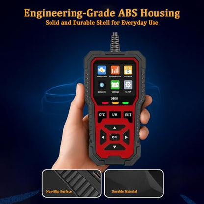 OBD2 Scanner for Mercedes-Benz GLB-Class 2020 2021 2022 2023 2024 2025, Car Diagnostic Tool and Code Reader, Live Data, I/M Readiness, Battery Voltage Display, Easy to Use