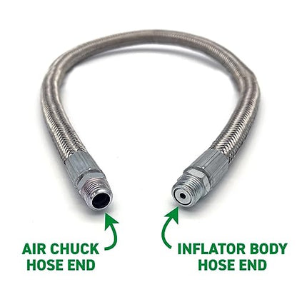 LockNFlate Tire Inflator/Deflator with Digital Gauge