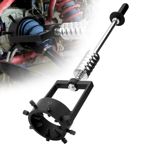 3.75" CV Axle Puller Tool with 8 Bolts, Axle Shaft Removal Tool, Slide Hammer Puller Set Heavy-Duty for UTV/ATV, Trucks