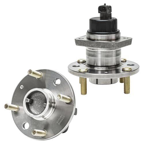 Detroit Axle - Rear 2pc Wheel Bearing Hubs for Chevrolet Epica Optra Suzuki Forenza Reno Verona, 2 Wheel Bearing and Hubs Assembly Replacement - style: 512316 x2/Pair
