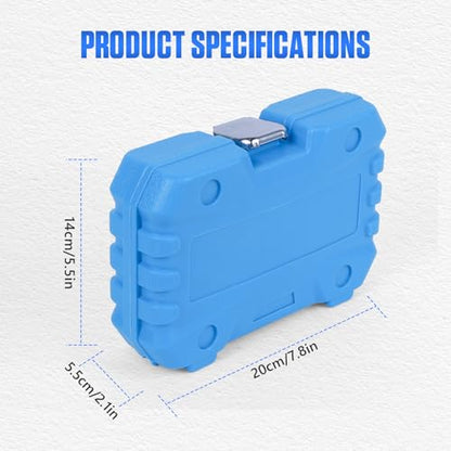 BELEY Wheel Lock Lug Nuts Set, Automotive Anti-Theft Wheel Screws Removal Key Socket Kit for BMW (21pcs for BMW)