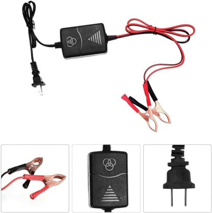 Car Battery Charger 12V 1A Battery Charger Maintainer Trickle Charger for Boats Motorcycles ATVs Riding Mowers & Car Truck SUV RV 1Pcs (2)