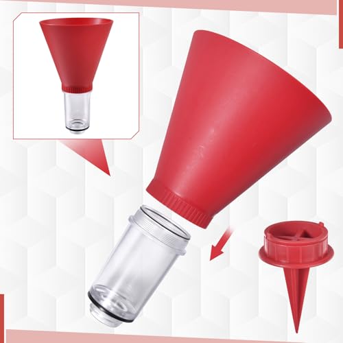 SPEEDWOX Engine Oil Funnel Locking Oil Change Tool M32×P3.5 Thread Specification Hands-Free Change Funnel with Secure Seal & Fast Fill Design Compatible with Honda and Nissan for No Spill Oil Change