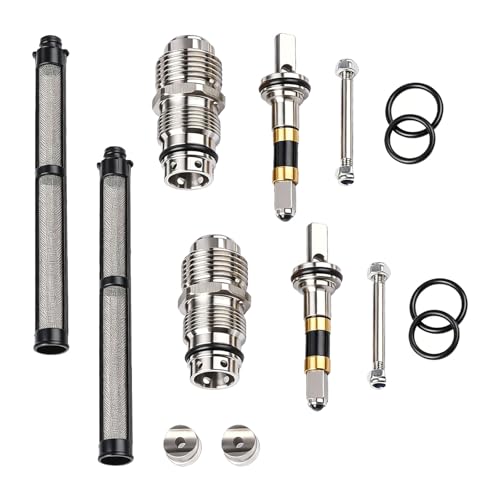 2 Pack 288488 Spray Gun Repair Kit Compatible with Graco Contractor FTX II, Replaces 288-488 288430 288420 with Filters - color: 2PCS