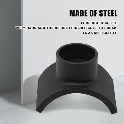 RYANSTAR RACING 3" Lifting Axle Saddle Axle Adapter Compatible with Hydraulic Jack Bottle Jack Floor Jack Made of Stell Black - size: 3" Adapter