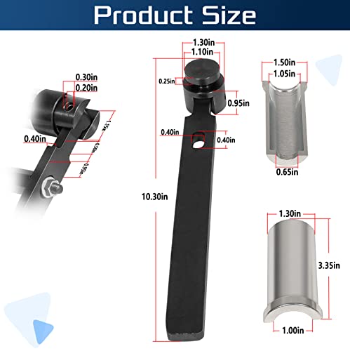 9010 Fuel Injector Remover Puller Fits for 5.9L & 6.7L Cummins Diesel Engine/Dodge Ram Truck1500 2500 3500 4500# 9010A 9010B