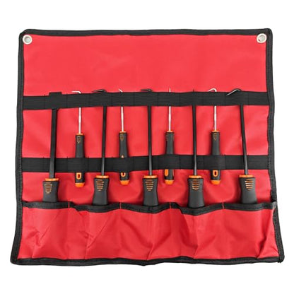9Pcs Precision Hook and Pick Set with Scraper. Car Auto Oil Seal/O-Ring Seal Gasket Mini Precision Hooks Puller Remover,Excellent Home and Car Repair Remover Tools - size: 9set