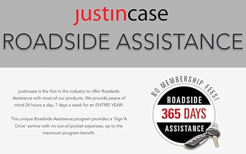 Justin Case Super Heavy-Duty Jumper Cables for Car, Includes 4 Gauge Wire Conductor 20' Car Jumper Cables & 365 Days of Roadside Assistance - size: 20ft 4ga