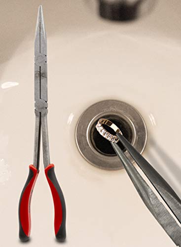 Triplett TT-260 CrossJaw 13-inch Extended Reach Needle Nose Pliers - style: TT-260 CrossJaw (New)