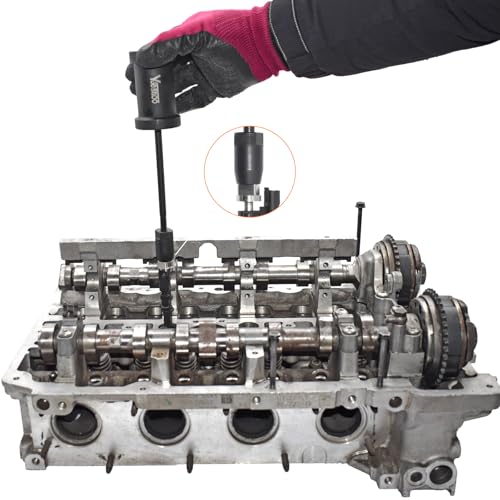 Fuel Injector Removal Tool, Injector Slid Hammer Puller | Compatible with BMW N14 N18 N20 N26 N53 N54 N55 N63 S63 - size: SINGLE