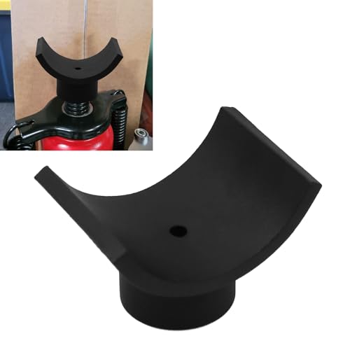 RYANSTAR RACING 3" Lifting Axle Saddle Axle Adapter Compatible with Hydraulic Jack Bottle Jack Floor Jack Made of Stell Black - size: 3" Adapter