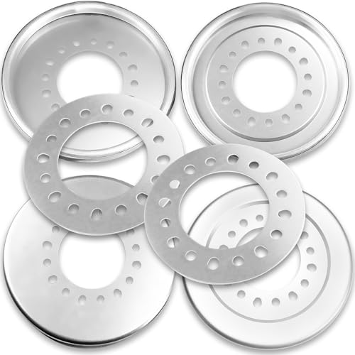 300-318 Steer Auto Wheel Balancer Fit for Dodge/Ford/Centramatic Wheel /8 Bolt Wheels 3/4 and 1 ton Single Rear Wheel (GM 1995 and Older), 4 Balancers Included 300318