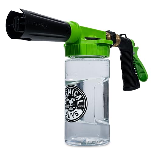 Chemical Guys, TORQ Foam Blaster 6 Cannon, Garden Hose Attachment for Cars | Sprays thick clinging suds straight off your garden hose, no pressure washer, with an adjustable foam ratio dial - size: FOAM BLASTER ONLY