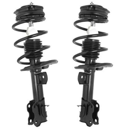 Detroit Axle - Front Struts Sway Bars for 2013 Nissan Sentra, 2 Struts with Coil Springs 2 Sway Bars Suspension Replacement - size: 4QS54375/Sway Kit