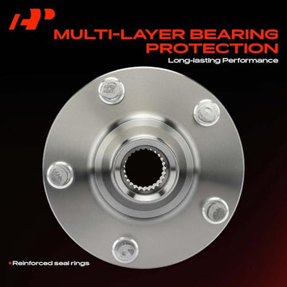 A-Premium 2 x Front Wheel Bearing and Wheel Hub Kit with 5-Lug Compatible with Toyota Camry 1992-2001 L4 2.2L, Camry 2002-2003 L4 2.4L, Solara 1999-2001 L4 2.2L, Solara 2002-2003 L4 2.4L & Lexus RX300
