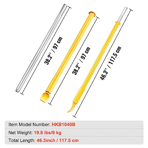 VEVOR Tire Bead Breaker Slide Hammer, 46.3" Length Heavy Duty Steel Tire Bead Breaker, Portable Tire Changing Sliding Impact for Car Truck Trailer Tire Removal