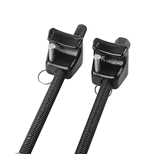 DAYUAN 2Pcs Macpherson Strut Spring Compressor Tool 12 Inch 1/2 Inch Drive | Fits 13/16" Socket，Compresses Most MacPherson Coil Springs，Forged Hooks，Built-In Safety Pins，300mm Length