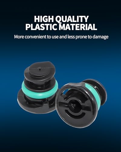 Oil Drain Plug No Leak 06L103801 6 Pack with Oil Drain Plug Removal Tool Compatible with Volkswagen 1.8L 2.0L Petrol Replacement for Audi Golf Passat