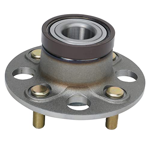 Detroit Axle - Rear 2pc Wheel Bearing Hubs for 07-13 Honda Fit, 10-14 Insight, 2 Wheel Bearing & Hubs Assembly 2011 2012 2013 Replacement Bearing Hubs - style: 512323DA x2/Pair