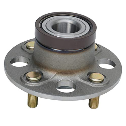 Detroit Axle - Rear 2pc Wheel Bearing Hubs for 07-13 Honda Fit, 10-14 Insight, 2 Wheel Bearing & Hubs Assembly 2011 2012 2013 Replacement Bearing Hubs - style: 512323DA x2/Pair