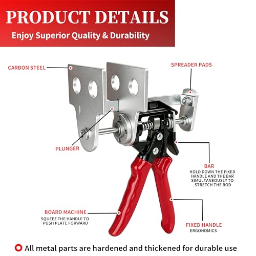 Brake Caliper Compressor, Heavy Duty Brake Caliper Compression Tool for Brake Pad Replacement, Disc Brake Caliper Piston Compressor Tool for Most Cars & Trucks - size: Quad Brake Pad Spreader