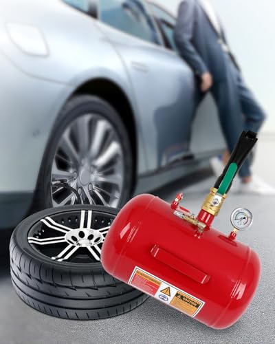 ECCPP Air Tire Bead Seater 5 Gallon 145PSI Blaster Tool for Car Truck ATV Tank Red - color: Red, size: 5 Gallon