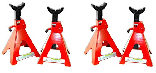 Jack Stands 6 Ton Set of 6 Ton Ratcheting Jack Stands 4 pc.