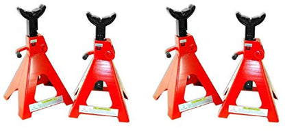 Jack Stands 6 Ton Set of 6 Ton Ratcheting Jack Stands 4 pc.
