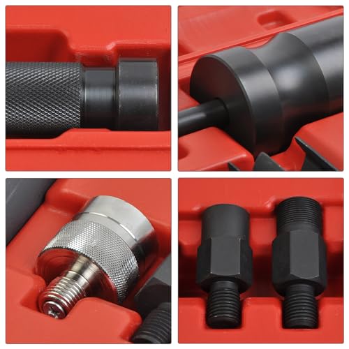Diesel Injector Extractor Puller and Common Rail Adaptor Slide Hammer Removal Kit