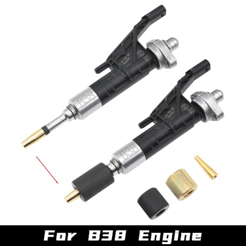 Fuel Injector Removal Tool, Injector Seal Replace Install Kit Fit for BMW | Compatible with BMW N14 N18 N20 N26 N47 N53 N54 N55 N57 N63 S63 B38 B48 B58 with Extended Slide Hammer Screws - size: SET