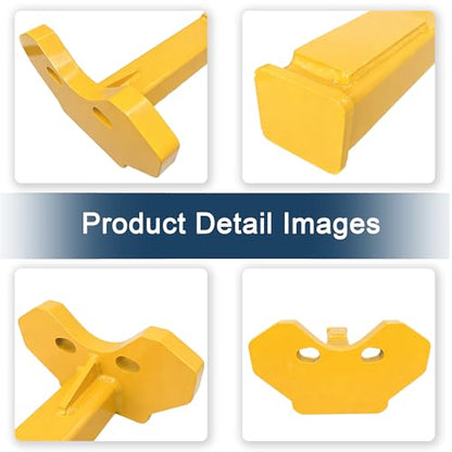 8629 Yellow Wheel Bearing Hub Removal Tool Kit - Replacement for ATD Tools ATD-8629, Compatible with 5/6/8 Lug Axle Bolt Hubs (Cars & Trucks)