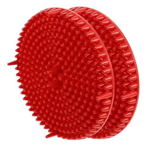 Car Wash Bucket Filter Screens Durable Material Separates Dirt and Gravel Protects Paint from Scratches for Optimal Rinse Experience Red - color: Red
