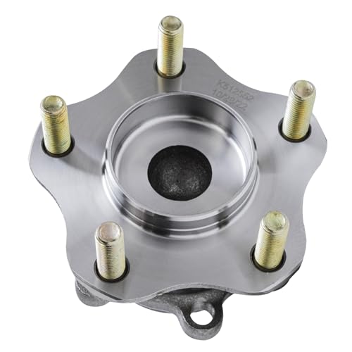 Detroit Axle - Pair Rear Wheel Bearing and Hubs Assembly with 5-Lug for Mazda 3, 3 Sport 2014 2015 2016 2017 2018 [Mexico Built Models] - style: 512552x2/Pair