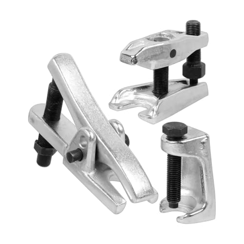 Ball Joint Separator 3-Piece Alloy Universal Automotive Accessories | Car Tie Rod End Remover Ball Joint Puller for Truck RV SUV Sedan Home Garage Workshop Repair