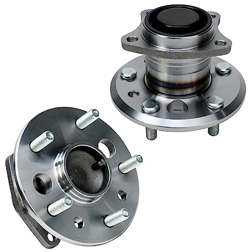 Detroit Axle - 2.4L 4pc Steering Knuckles Kit for 2004 Toyota Camry, 2 Front Steering Knuckles & Wheel Bearing Hubs 2 Rear Wheel Bearing and Hubs [Vehicle Built in USA, NON ABS] Replacement - size: 4UW48658/Kit