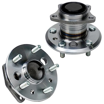 Detroit Axle - 2.4L 4pc Steering Knuckles Kit for 2004 Toyota Camry, 2 Front Steering Knuckles & Wheel Bearing Hubs 2 Rear Wheel Bearing and Hubs [Vehicle Built in USA, NON ABS] Replacement - size: 4UW48658/Kit