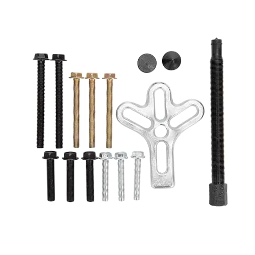 OEMTOOLS 25053 Heavy Duty Harmonic Balancer Puller Set, Engine Repair and Maintenance, Durable Alloy Steel Construction, Automotive Pulley Remover - style: Heavy Duty Kit