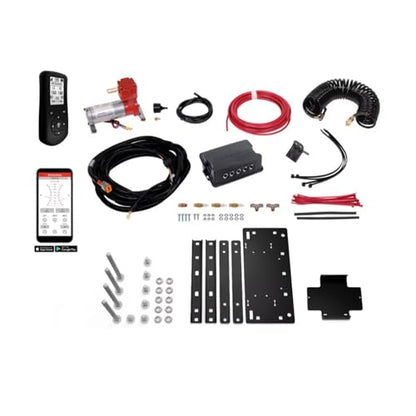 TrendsAuto Firestone Airide Red Label Air Springs Rear Kit & Air Command Heavy Compressor with Dual Wireless App and Remote fits 2020-2026 4500HD 5500HD Cab-Chassis | TrendsAuto Decal - size: Dual Path