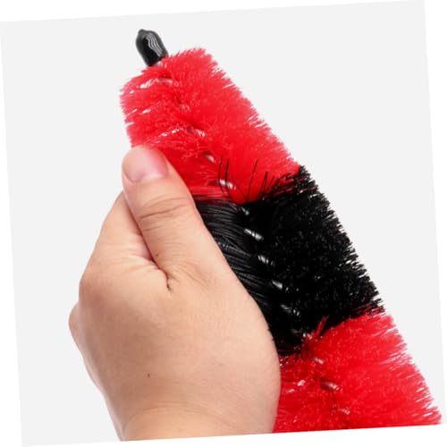 Wheel Brush for Car Cleaning Ergonomic Tire Hub with Dense Bristles Multi Purpose Use for Rims and More Durable Material for Car Detailing