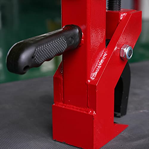 Bead Breaker 5in Manual Tire Bead Breaker Tire Bead Repair Tool For Tire Removal, Heavy Duty Bead Buster Tire Changing Tools Bead Breaking Force for Car Truck, Tractor, Mower, ATV, RV, Golf Cart, Red