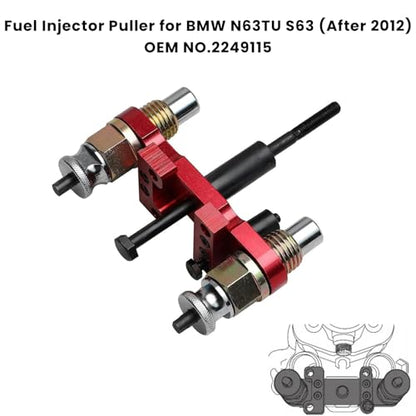 Fuel Injector Removal Install Tool Kit Compatible with BMW N20 N26 N43 N47 N51 N52 N53 N54 N55 N57 N63TU S63 Engine for N63 Engine Since 2012 - size: for 12 Models Engine