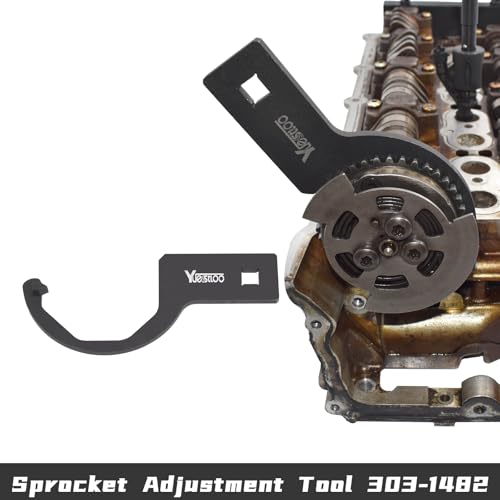 Camshaft Alignment Tool Kit with Fuel Pump, Fuel Injector Remover Tool | Compatible with Land Rover Jaguar Discovery 4 Range Rover Sport V8 5.0L V6 3.0L Engine, 303-1445, 303-1448, 303-1452