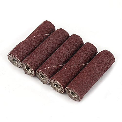 SI FANG Mini Sanding Engine Port and Polish Kit 1-1/2'' 120 Grit, Cylinder Head Abrasive Sandpaper Porting & Polishing Cartridge Roll Tool, for Metal Aluminum Cast Iron Sanding Rust Removal (5Pcs) - style: 120# 1-1/2''(Cylinder)