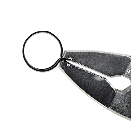 IAG Multi-Directional Hose Clamp Pliers, Fuel Line & Radiator Hose Tool | Swivel jaws reach clamps from any angle, made for spring & constant tension clamps, fuel/coolant/radiator hoses, no slip